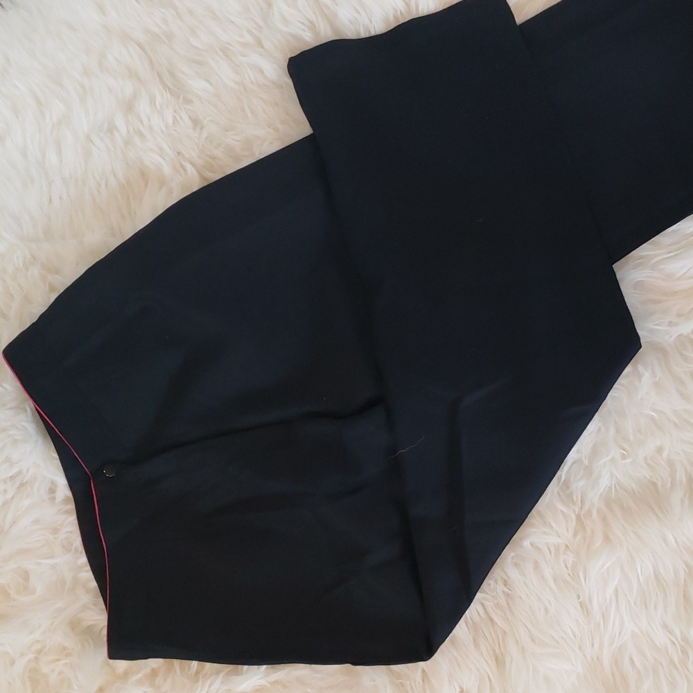 Norm Thompson Women's 100% wool black dress pants, fully lined, size 14